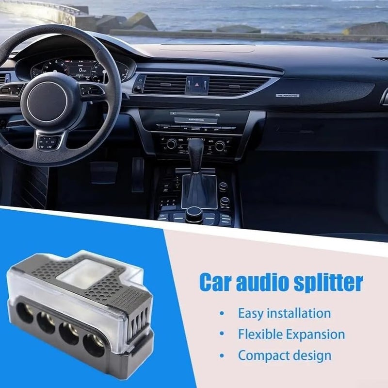 FABULETTA DB98 Automotive Power Distribution Block Junction Box with Fuse Holder for Car Audio - Image 4